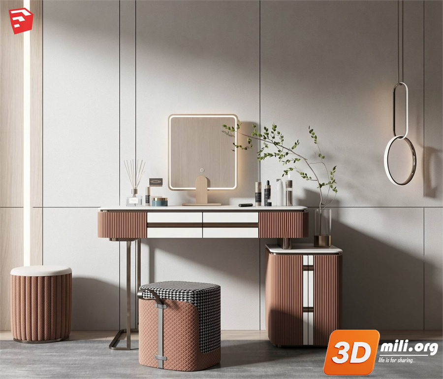 Dressing Table Skp Files 
